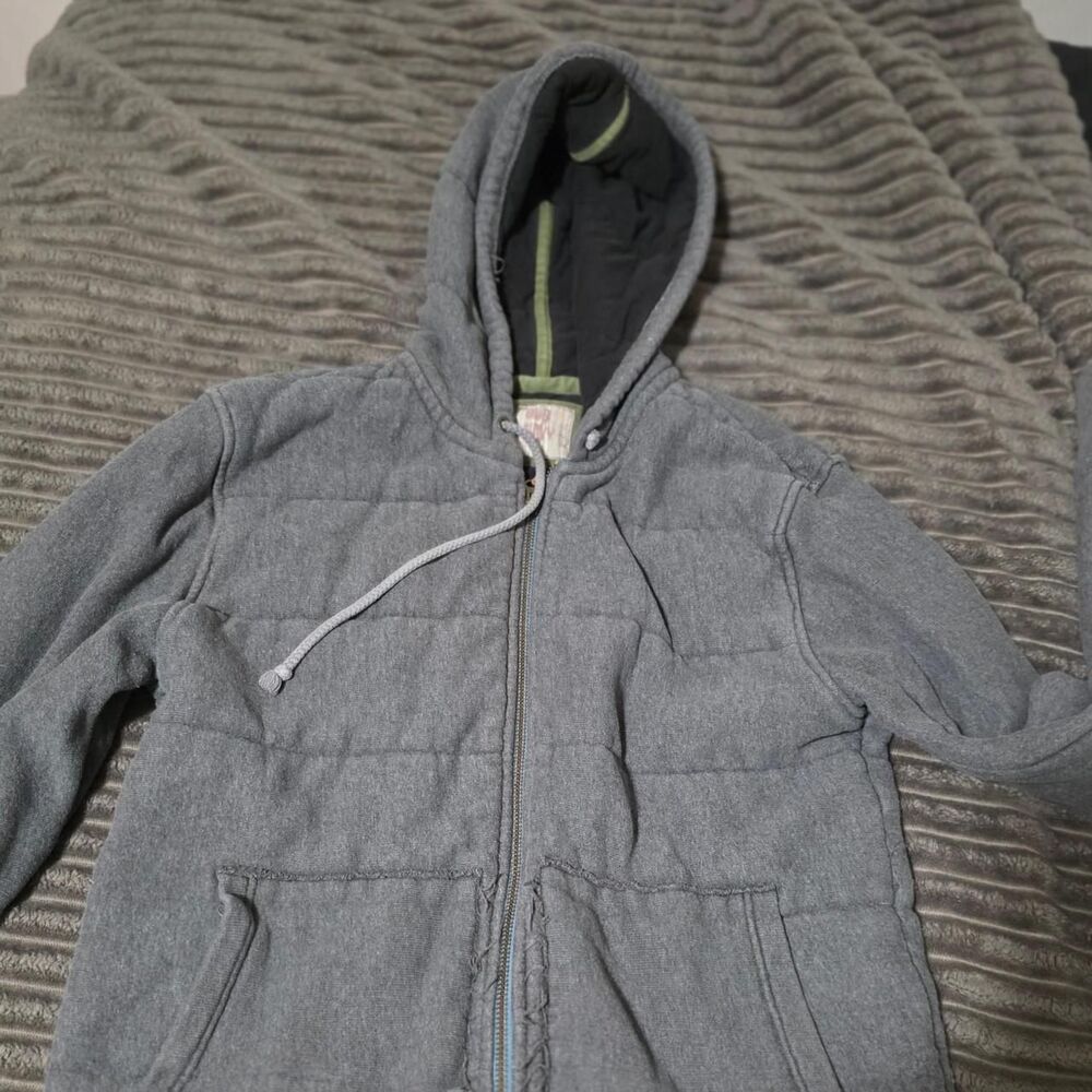 Old-navy Men's Grey and Blue Jacket